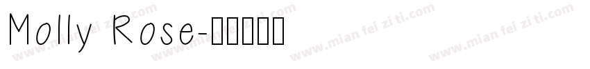 Molly Rose字体转换